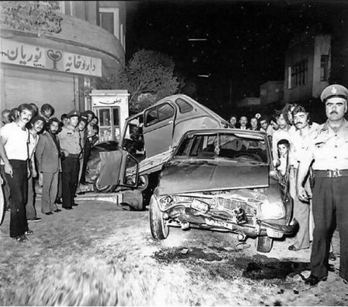 از قدیمی ترین تصادفات در ایران +عکس