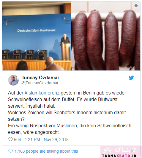 خشم مسلمانان از استفاده از سوسیس خوک در جشنواره غذای آلمان