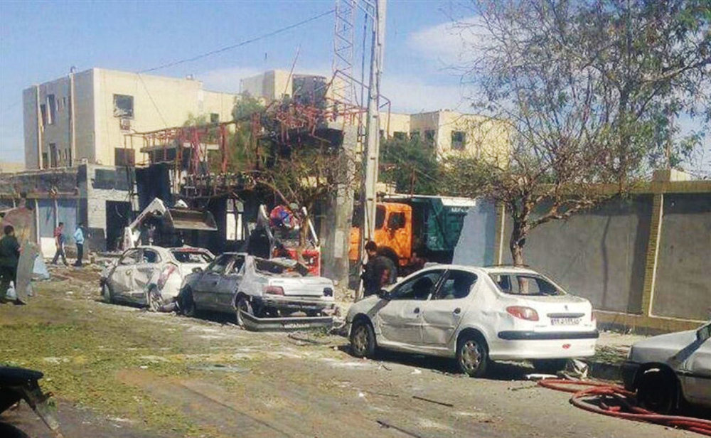 خودرو‌هایی که در حمله تروریستی چابهار نابود شدند +عکس