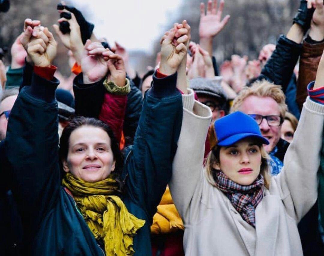 بازیگران معروف فرانسوی در میان معترضان +عکس