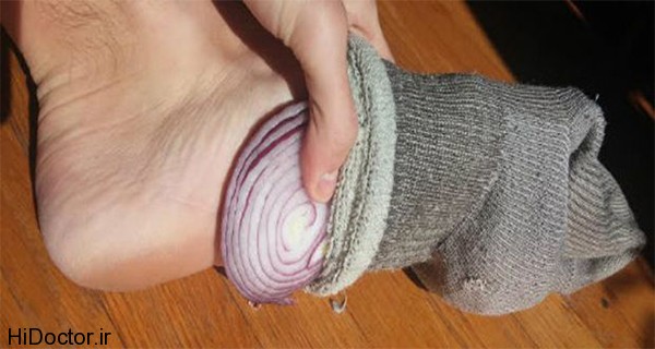 راز قرار دادن پیاز داخل جوراب توسط ژاپنی‌ها