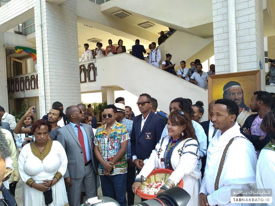 استقبال اتیوپی از رشته موهای امپراتور