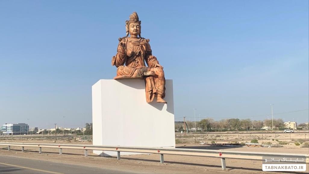 مجسمه جنجالی بودا در ابوظبی