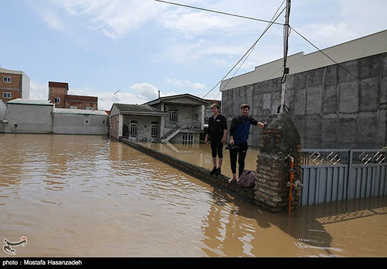 امداد رسانی به مناطق سیل زده استان گلستان+عکس