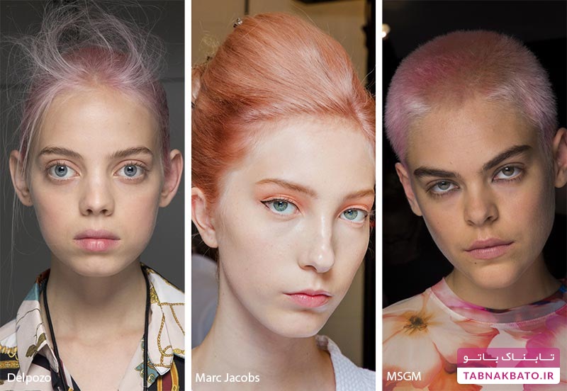 رنگ مو‌های خاص زنانه ۲۰۱۹ میلادی