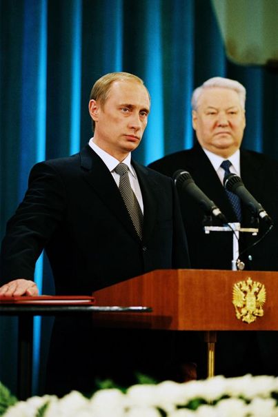 تصاویر دیده نشده سال‌های اول ریاست جمهوری پوتین