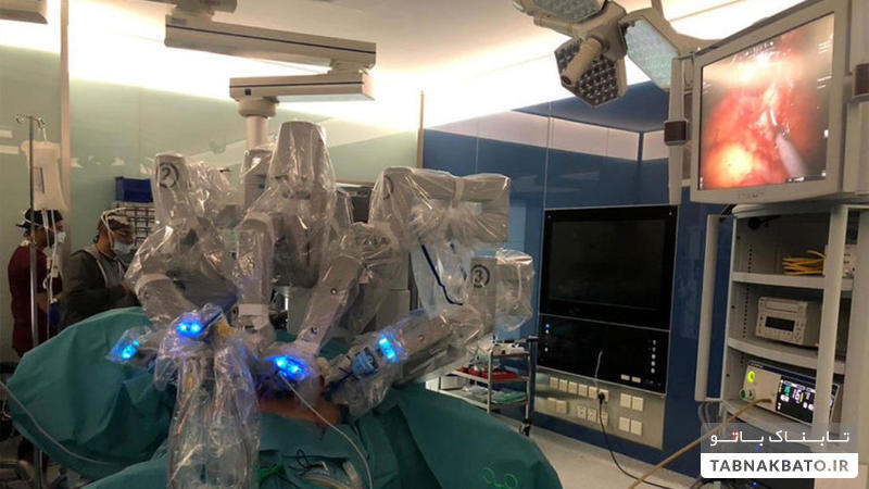 جراحی با ربات در عربستان