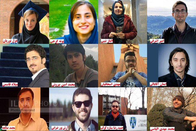 تصاویری از ۱۶ دانشجوی مسافر پرواز تهران - کی‌یف