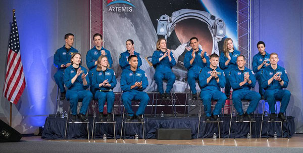عکس روز ناسا از فضانوردان جدید