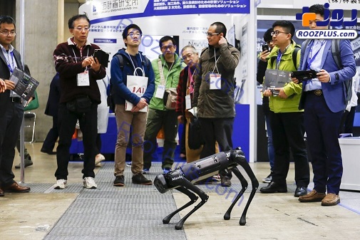 روبات سگ در جشنواره بین‌المللی روبات توکیو+عکس