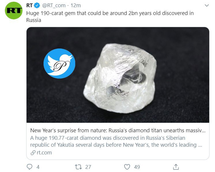 کشف الماس ۲ میلیارد ساله در روسیه +‌ عکس