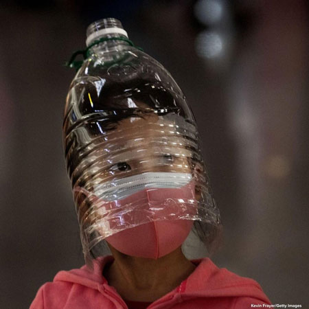 روش فرار کودکان چینی از ویروس کشنده کرونا +عکس