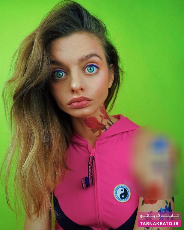چشمان دختر اوکراینی، سوژه کاربران فضای‌مجازی!