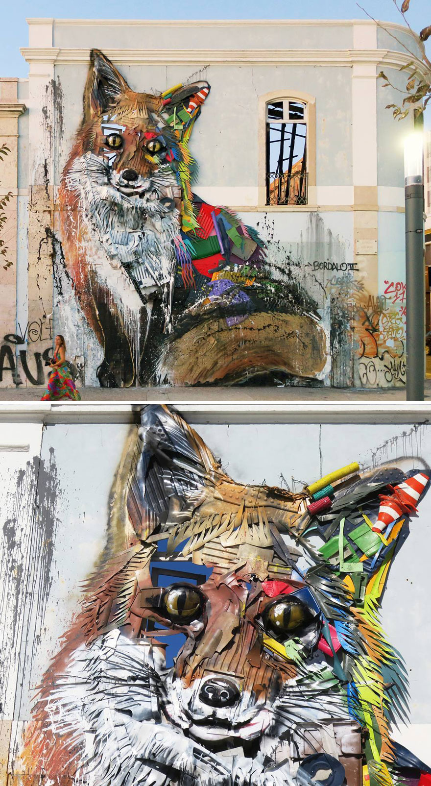 هنرمندی که برای یادآوری و هشدار در مورد میزان زباله‌سازی وحشتناک ما، توده‌های زباله را به شکل مجسمه‌های حیوانات درمی‌آورد