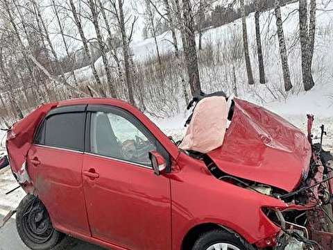 سبقت مرگبار راننده زن در جاده‌ای یخ زده