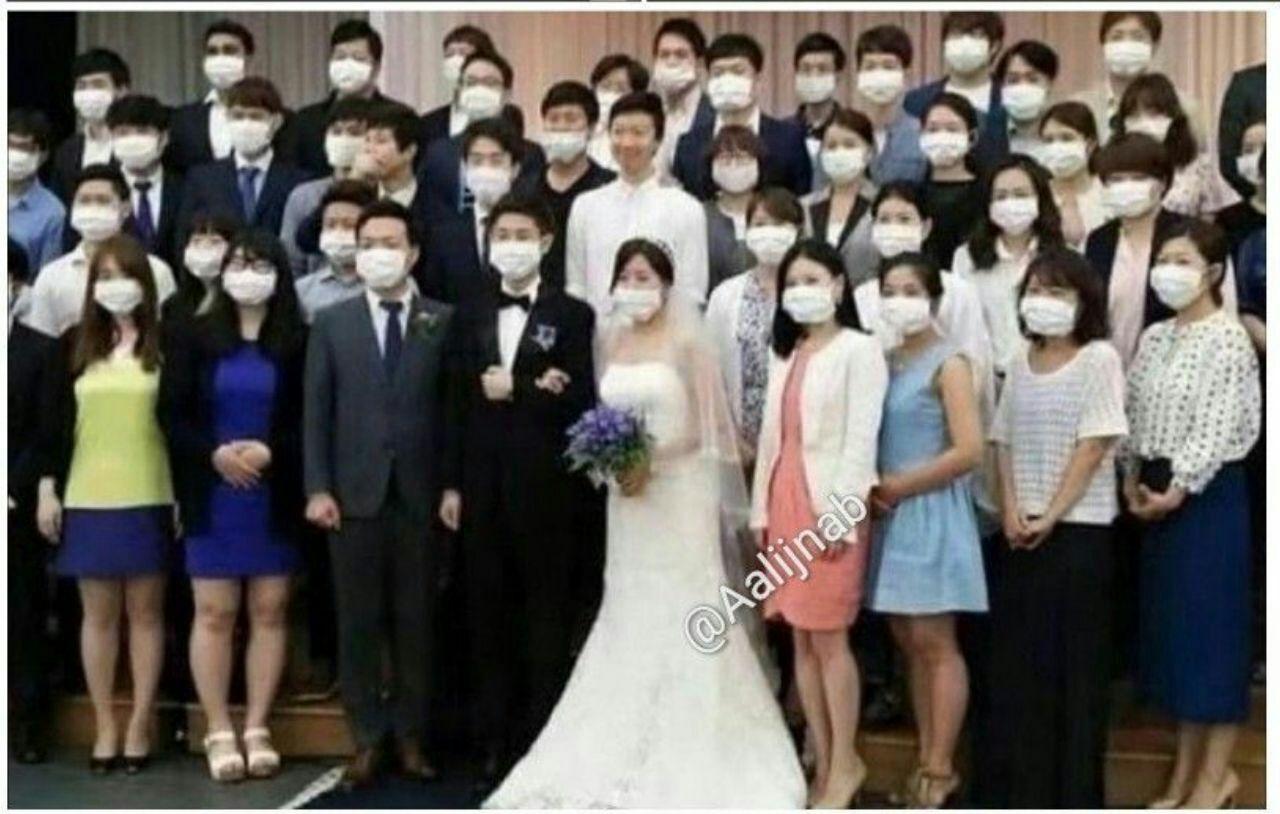 مراسم عروسی عجیب در چین +عکس