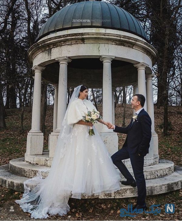 عروسی خواهر لیلا بلوکات با مرد ایتالیایی+عکس