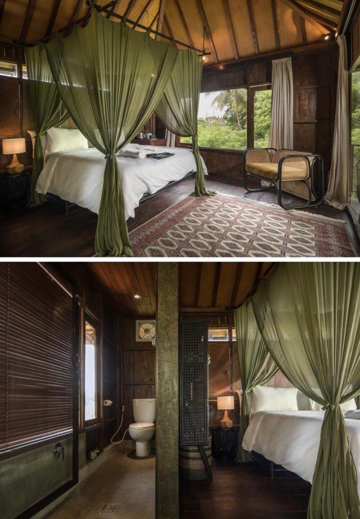 طراحی هتل درختی در جنگل گرمسیری اندونزی