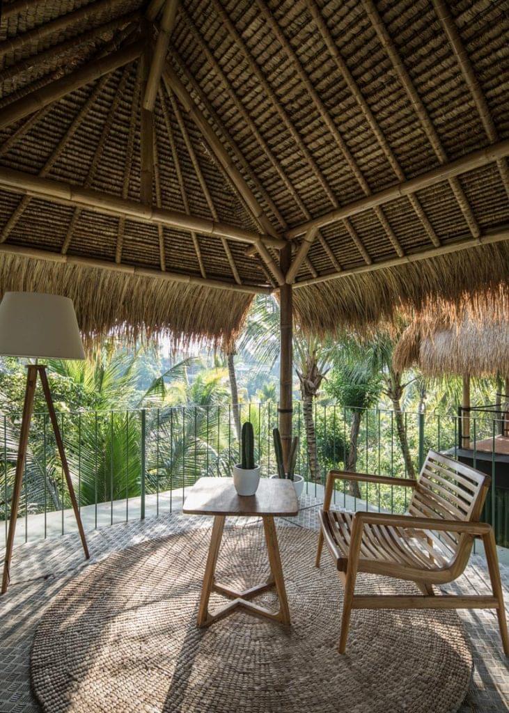 طراحی هتل درختی در جنگل گرمسیری اندونزی