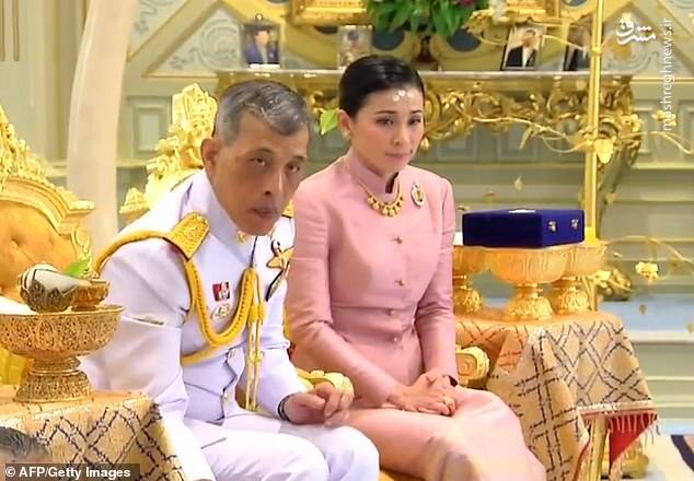 تصاویر عجیب از ازدواج پادشاه تایلند