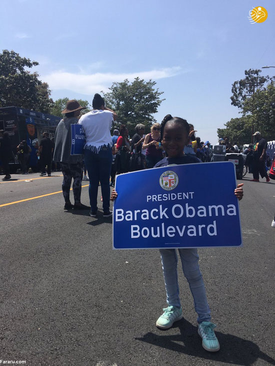 نامگذاری خیابانی به نام باراک اوباما+عکس