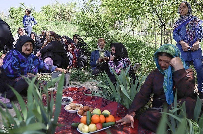 عید مردگان در مازندران +عکس