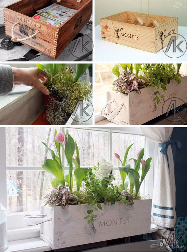 ۲۵ ایده خلاقانه برای ساخت و تزیین گلدان زیر پنجره