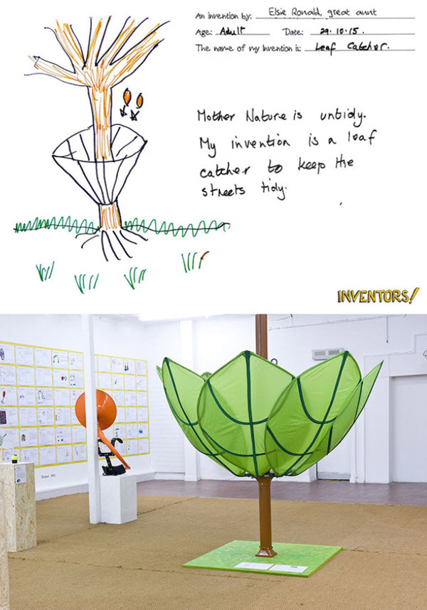 تبدیل نقاشی‌های خلاقانه کودکان به اختراعات واقعی