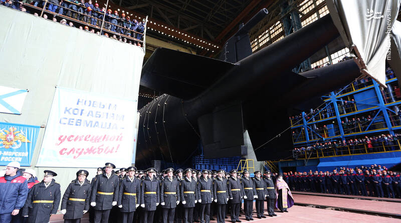 زیردریایی جدید روسیه+عکس