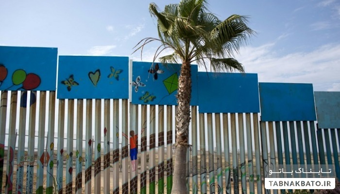 رنگ پیشنهادی ترامپ برای دیوار مرزی بین آمریکا و مکزیک