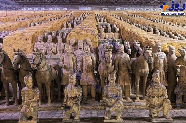 آرامگاه نخستین امپراطور چین+عکس