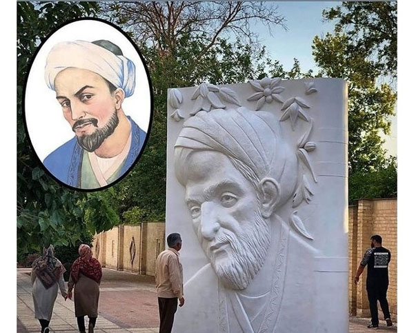کپیِ مضحک نماد شهری سعدی در شیراز سوژه شد +عکس