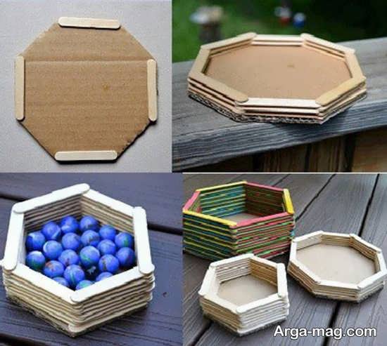 ساخت جعبه با چوب بستنی با روش های جالب و دوست داشتنی