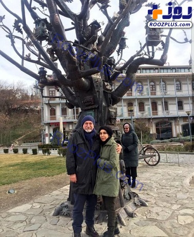 آتیلا پسیانی و همسرش در خارج از کشور+عکس