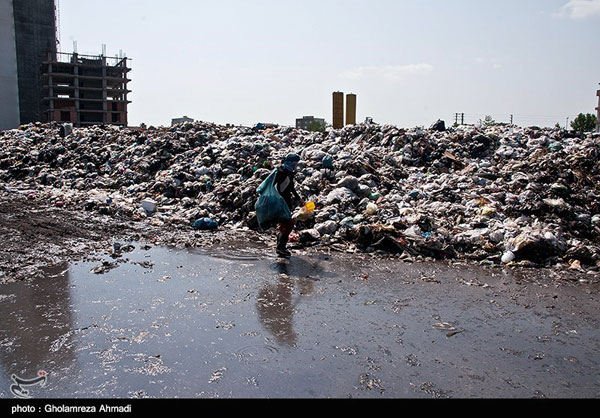 دردناک؛ کوه زباله در ساحل زیبای محمودآباد+عکس
