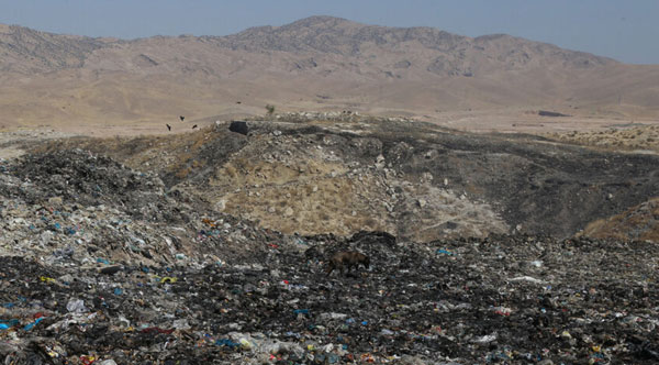 بحران ۳۰ سال دفن غیراصولی زباله در ایذه +عکس