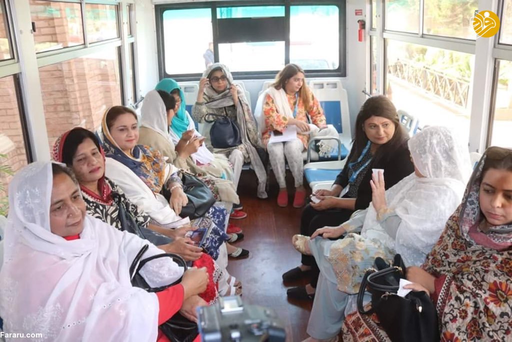 اتوبوس مخصوص زنان برای مقابله با مزاحمت‌ها در پاکستان