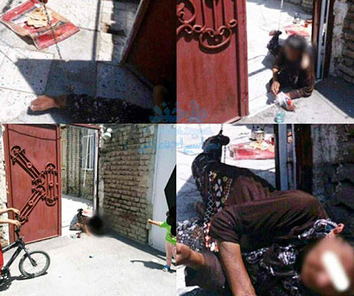 ماجرای زنی که به دست پسرش به زنجیر کشیده شد!؟ +تصاویر