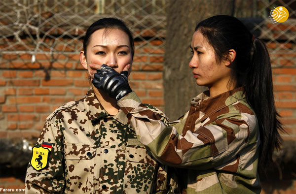 زنان بادیگاردِ فول آپشنِ چینی+عکس