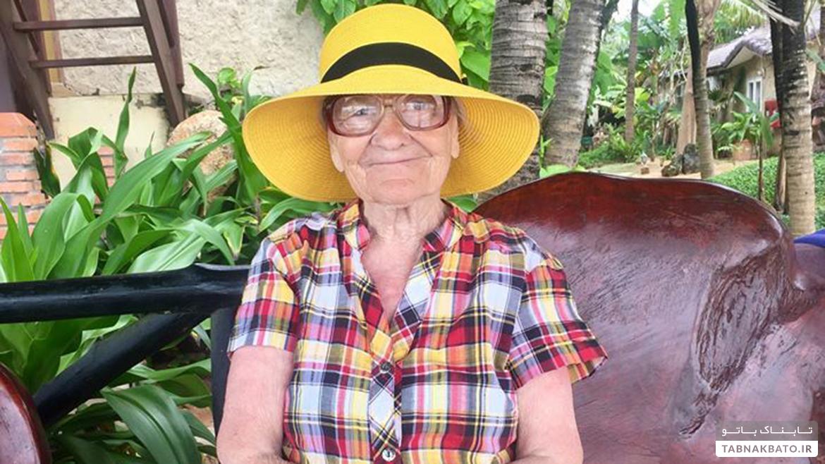 سفر به دور دنیا مادربزرگ ۹۰ ساله