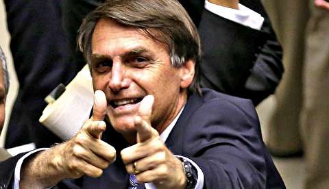 بغل کردن به شیوه ترامپ برزیل