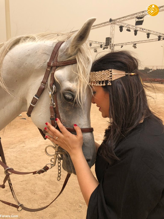 زنان عربستانی برای نخستین بار اسب‌سواری کردند+عکس