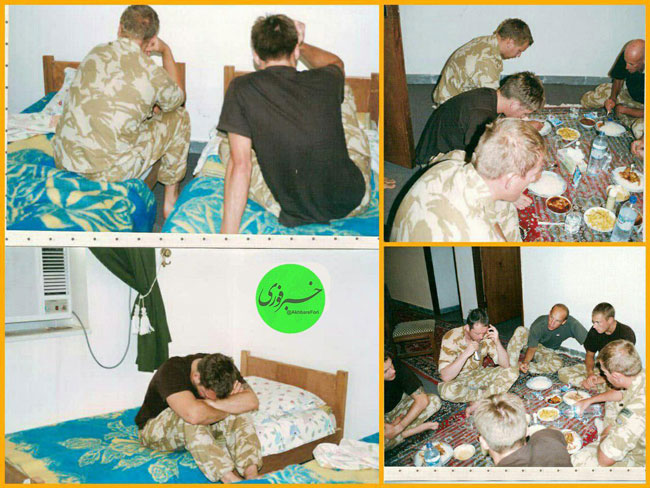 انتشار عکس قدیمی از نظامیان انگلیسیِ بازداشتی +عکس