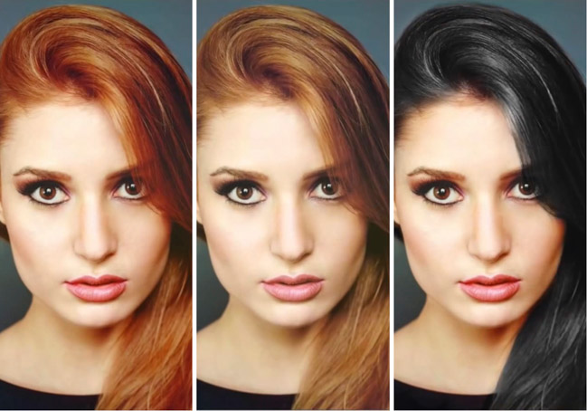 روش های انتخاب بهترین رنگ مو متناسب با چهره