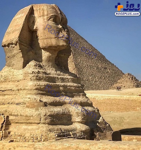 مجسمه ابوالهول در مصر+عکس