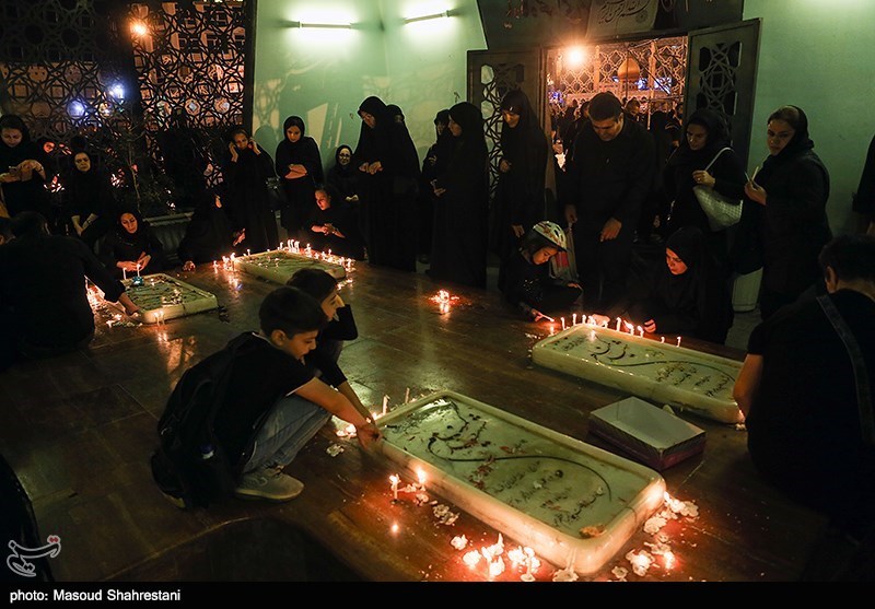 تصاویری از مراسم شام غریبان در تهران