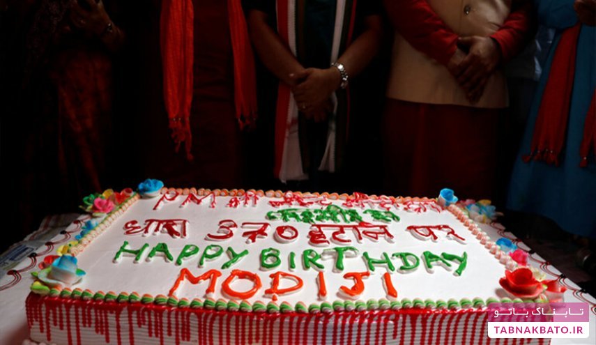 هدایای تولد مردم هند به نخست وزیر این کشور