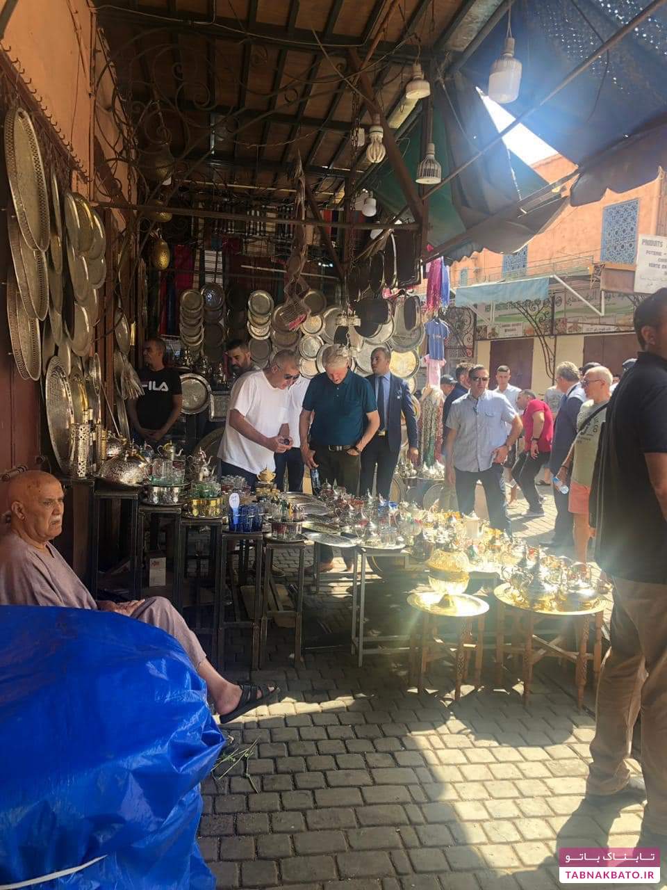 گردش بیل کلینتون در مراکش در شرایط امنیتی شدید