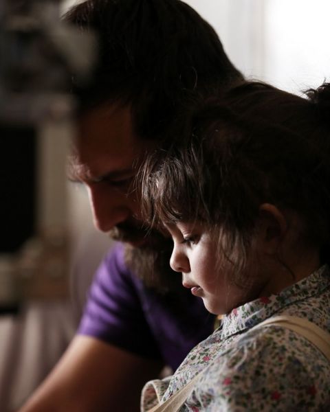 هومن سیدی به همراه دخترش +عکس
