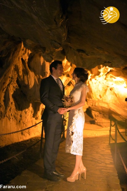 برگزاری جشن عروسی در غار خفاش‌ها+عکس